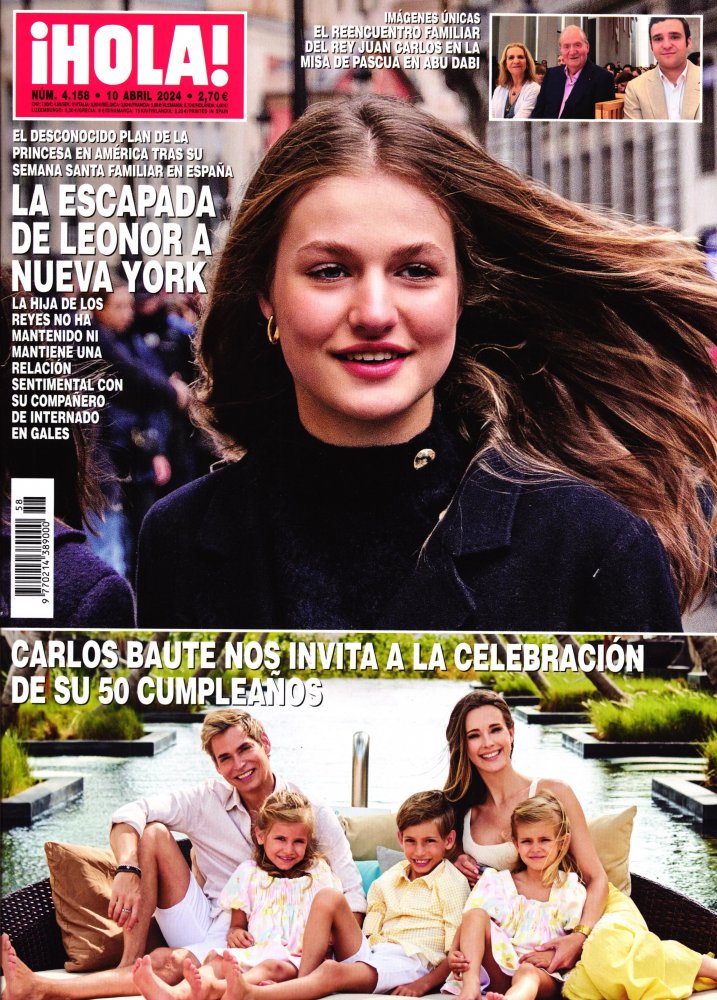 Numéro 4158 magazine Hola ! (Espagne)