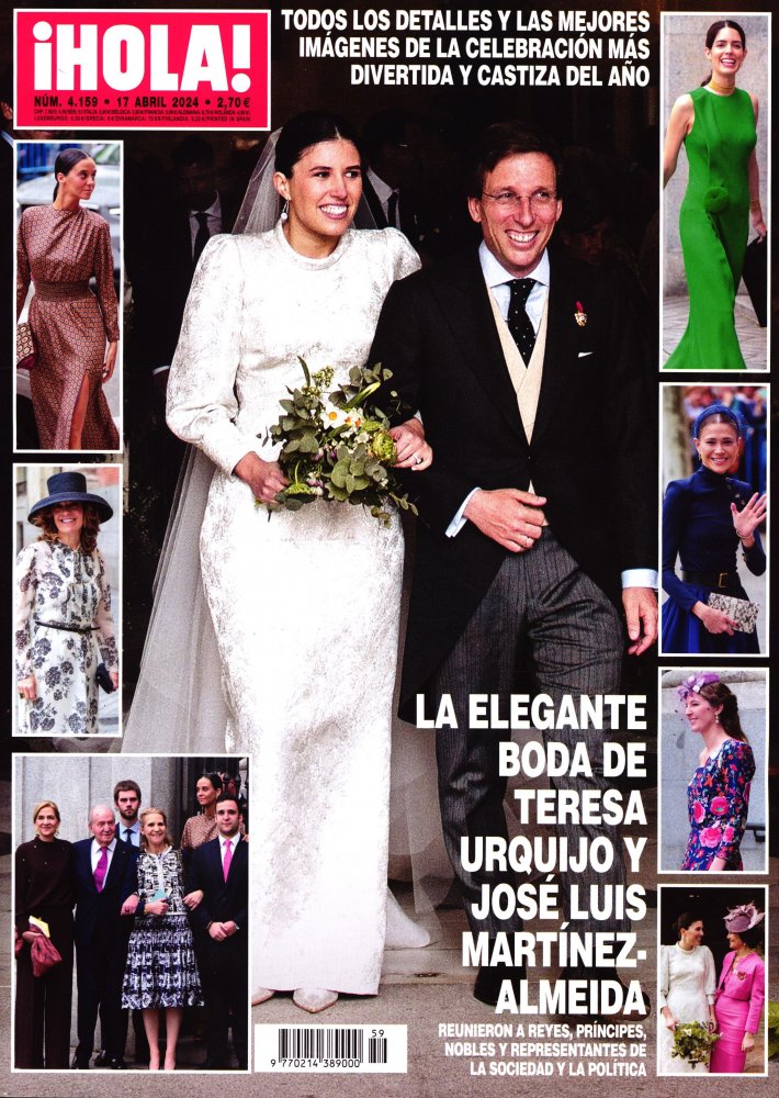 Numéro 4159 magazine Hola ! (Espagne)