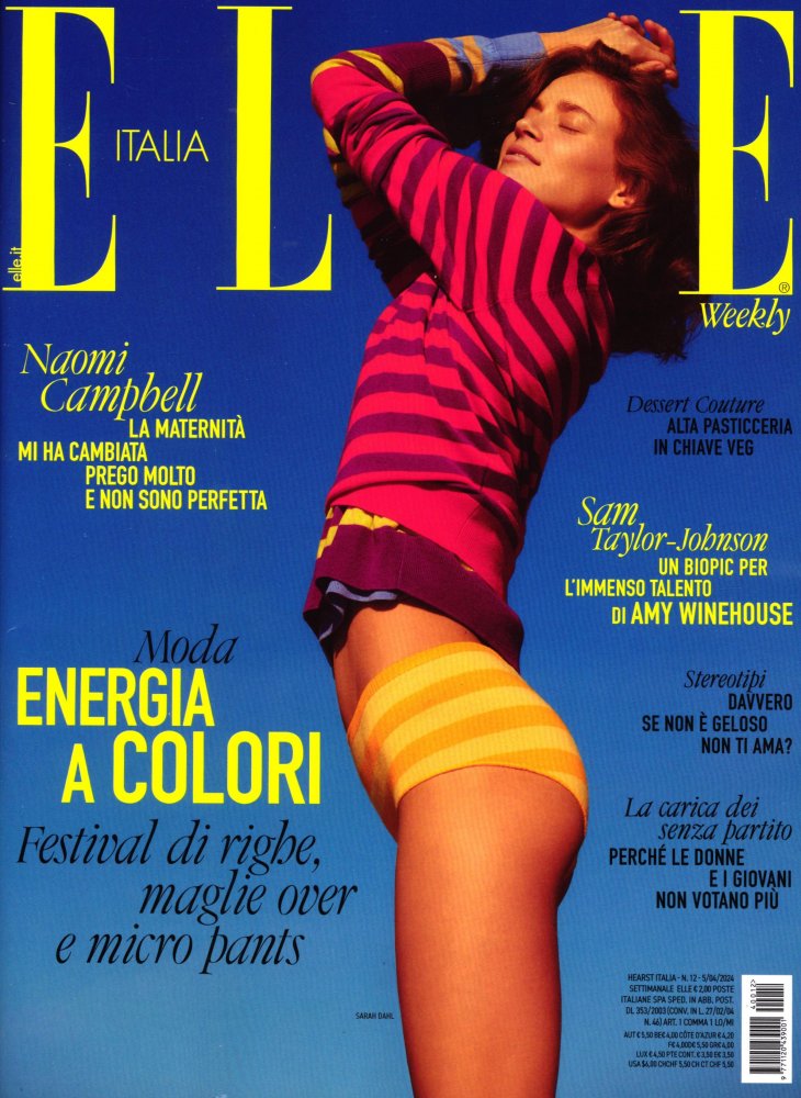 Numéro 2412 magazine ELLE (Italia)