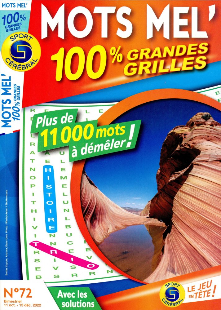Numéro 72 magazine SC Mots Mel' 100% Grandes Grilles