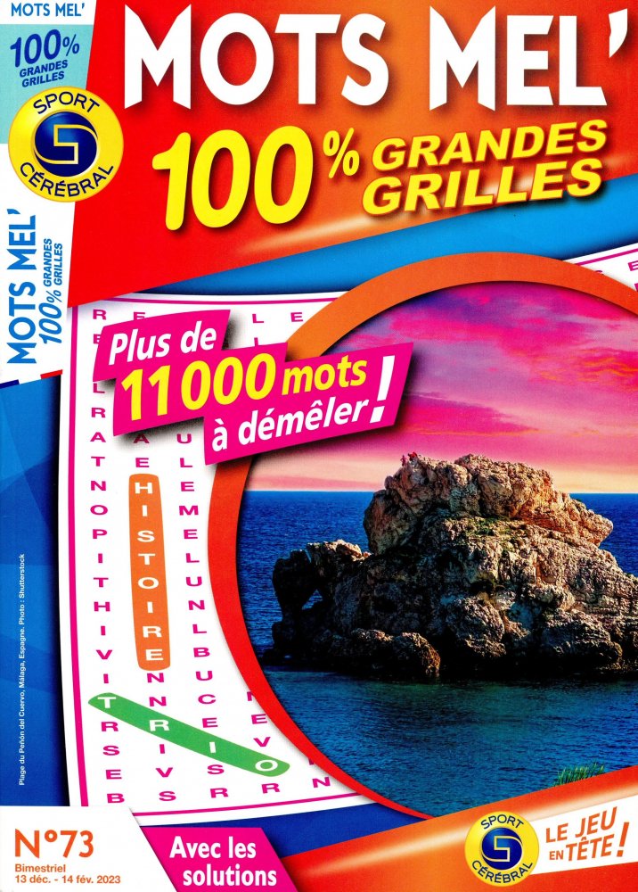 Numéro 73 magazine SC Mots Mel' 100% Grandes Grilles
