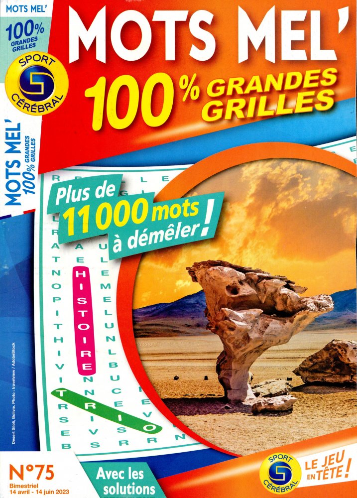 Numéro 75 magazine SC Mots Mel' 100% Grandes Grilles