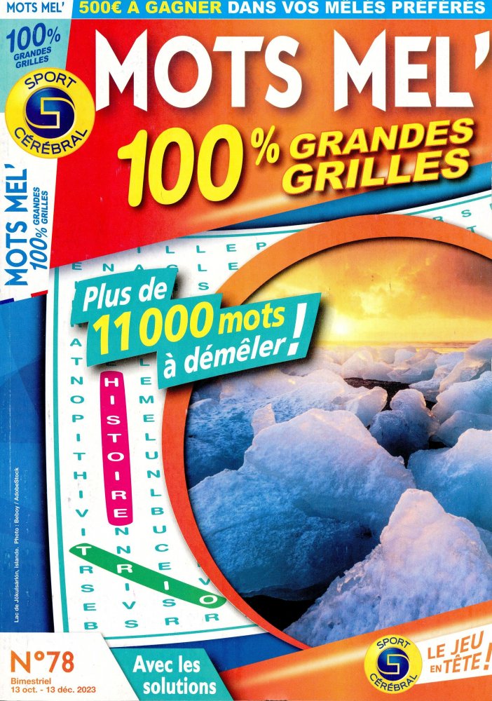 Numéro 78 magazine SC Mots Mel' 100% Grandes Grilles