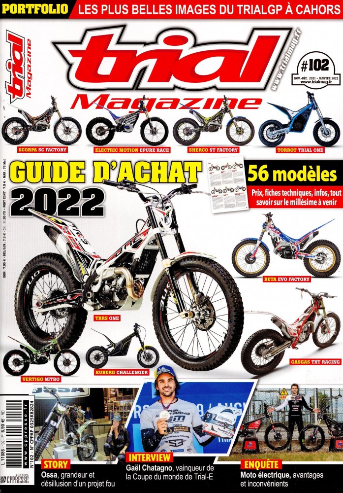 Numéro 102 magazine Trial Magazine