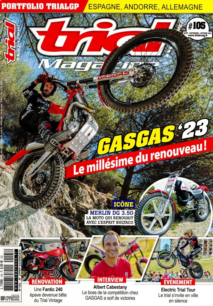 Numéro 105 magazine Trial Magazine