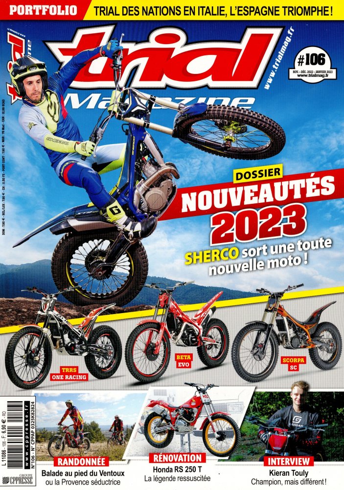 Numéro 106 magazine Trial Magazine