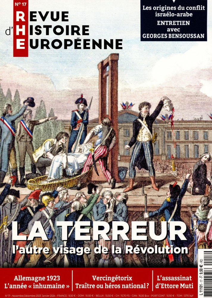 Numéro 17 magazine Revue d'Histoire Européenne