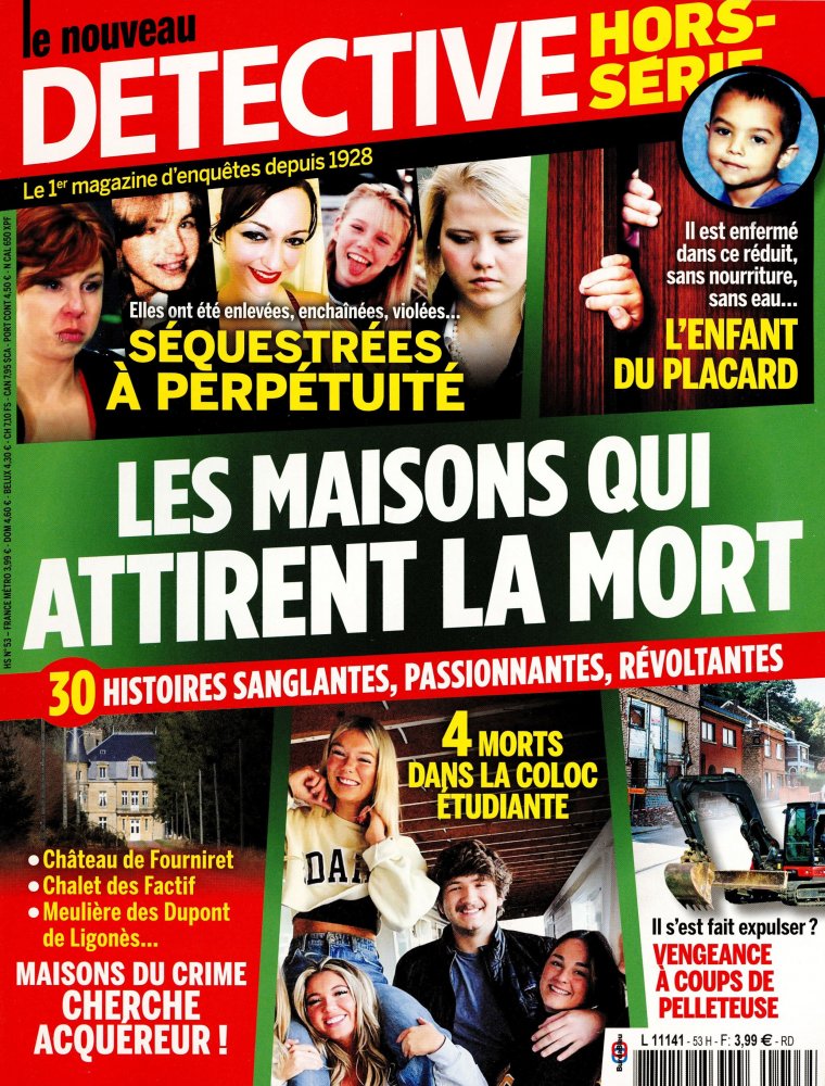 Numéro 53 magazine Le Nouveau Détéctive Hors-Série