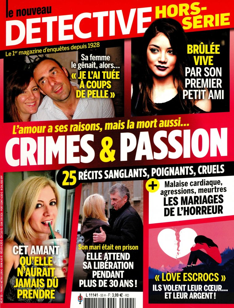 Numéro 55 magazine Le Nouveau Détéctive Hors-Série