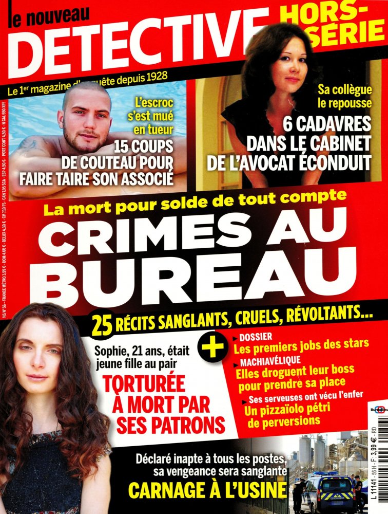 Numéro 56 magazine Le Nouveau Détéctive Hors-Série
