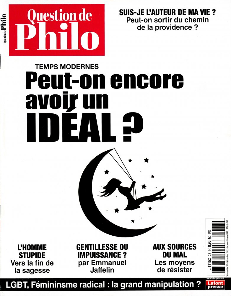 Numéro 28 magazine Question de Philosophie