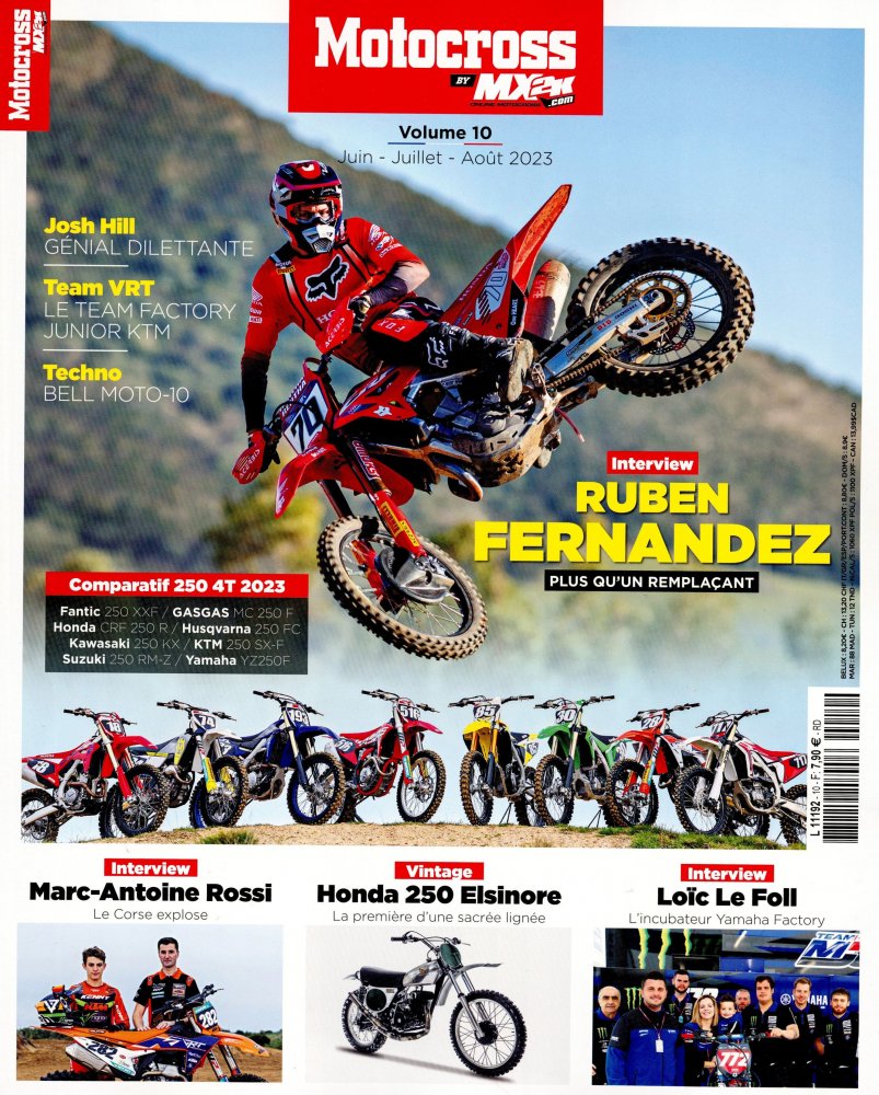 Numéro 10 magazine Motocross  by Mix2K
