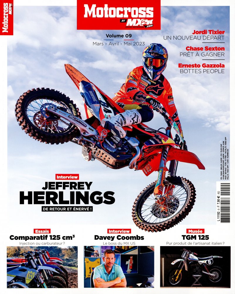 Numéro 9 magazine Motocross  by Mix2K