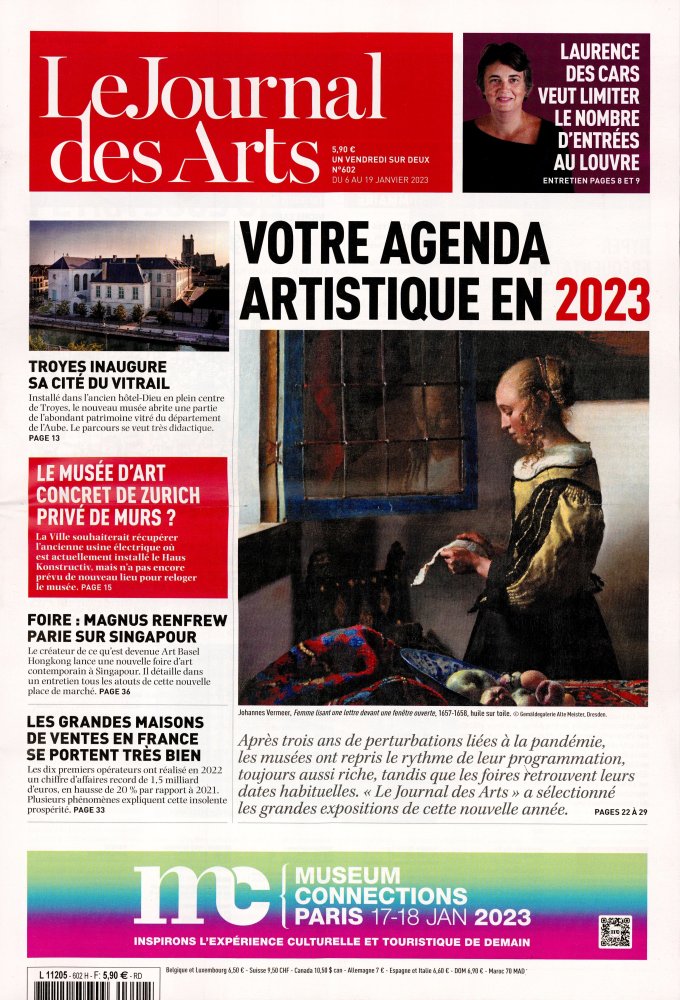 Numéro 602 magazine Le journal des arts