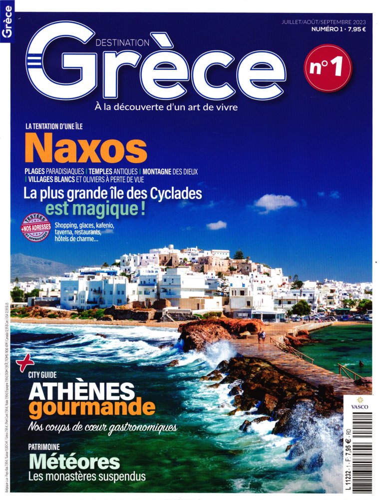 Numéro 1 magazine Destination Grèce