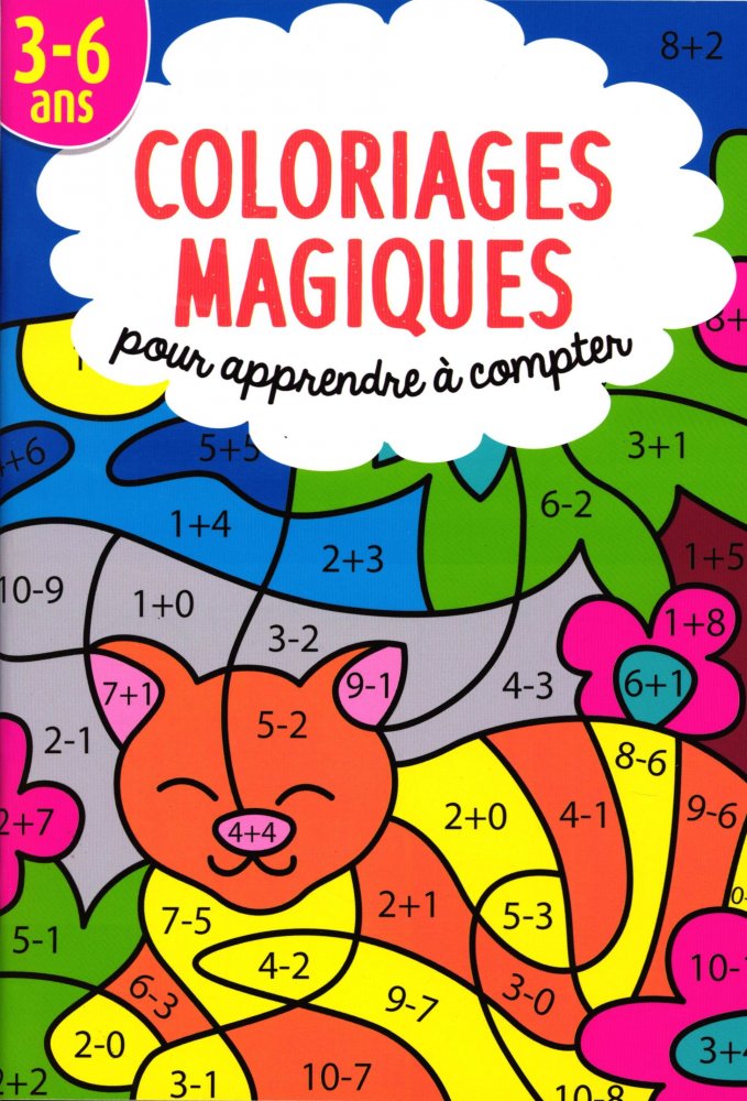 Numéro 10 magazine Coloriages Magiques 3-6 ans