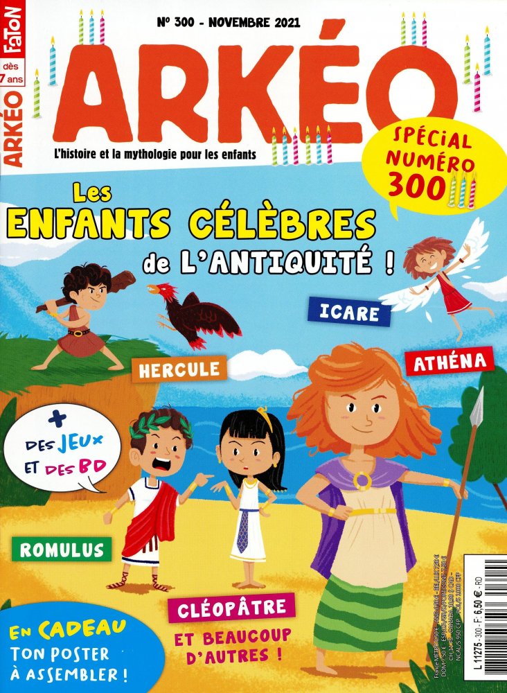 Numéro 300 magazine Arkéo