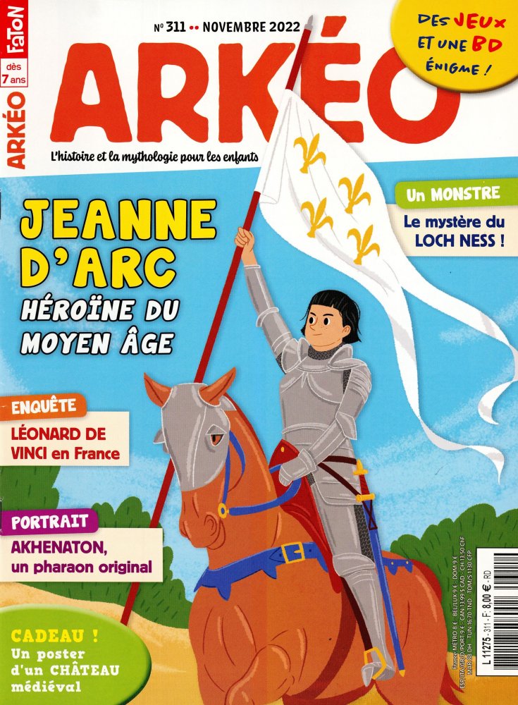 Numéro 311 magazine Arkéo