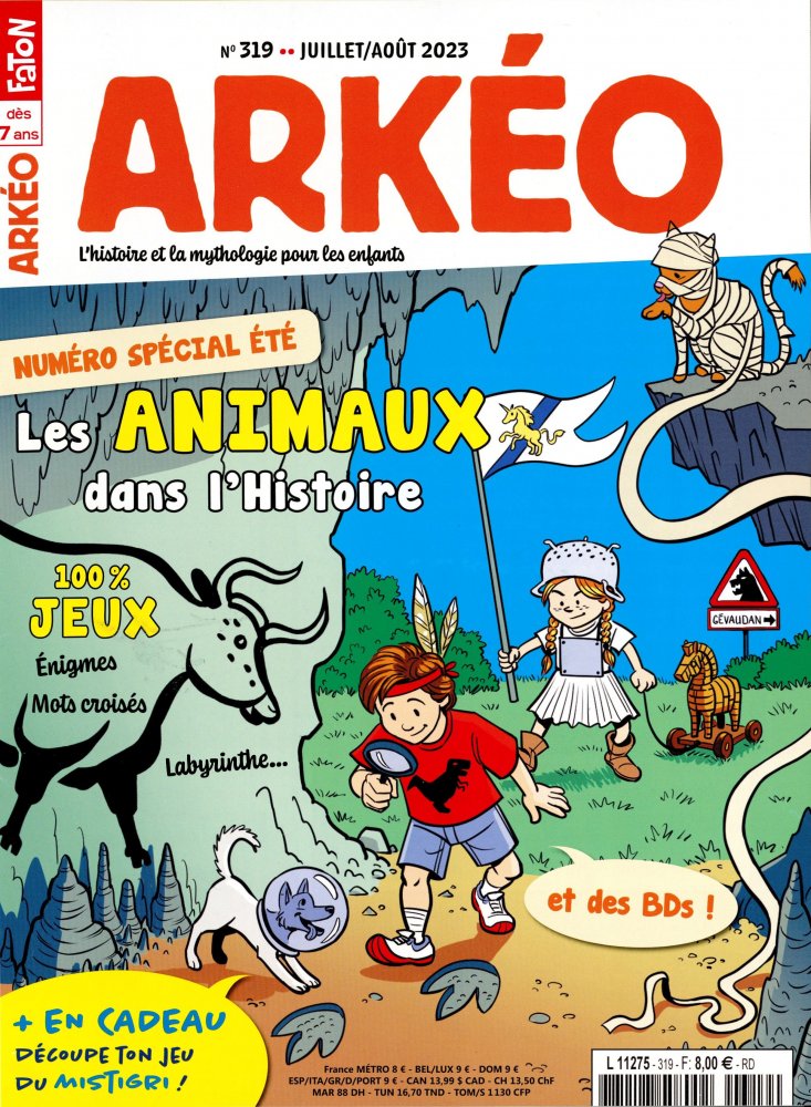 Numéro 319 magazine Arkéo