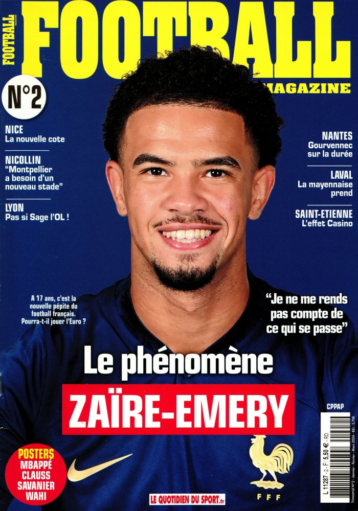Numéro 2 magazine Football magazine