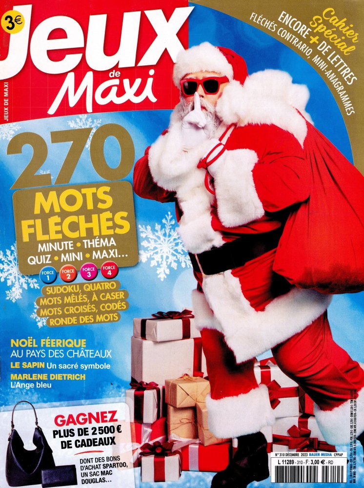 Numéro 310 magazine Les Jeux de Maxi