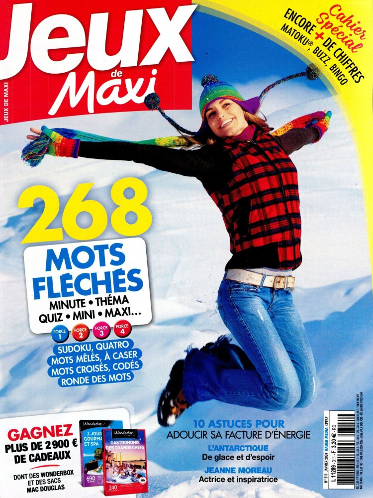 Numéro 311 magazine Les Jeux de Maxi