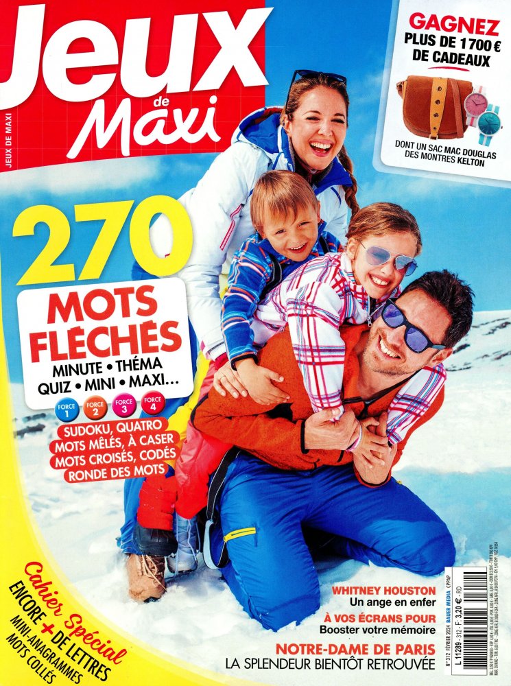 Numéro 312 magazine Les Jeux de Maxi