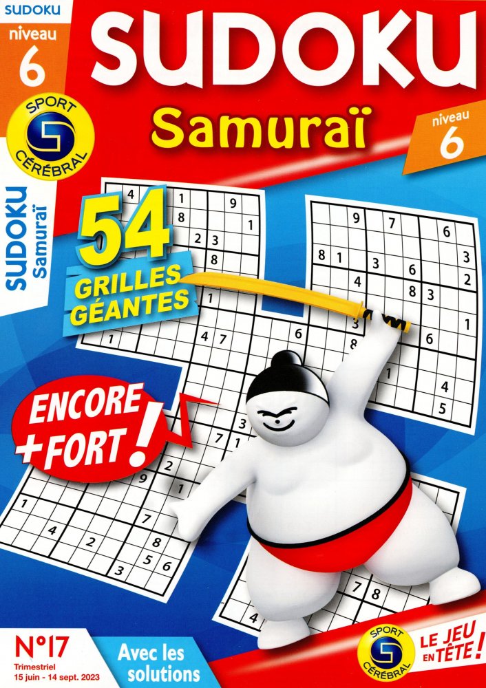 Numéro 17 magazine SC Sudoku Samuraï Niv 6