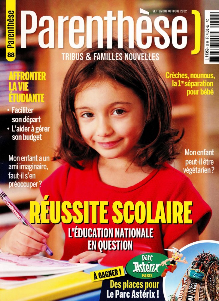 Numéro 88 magazine Parenthèse