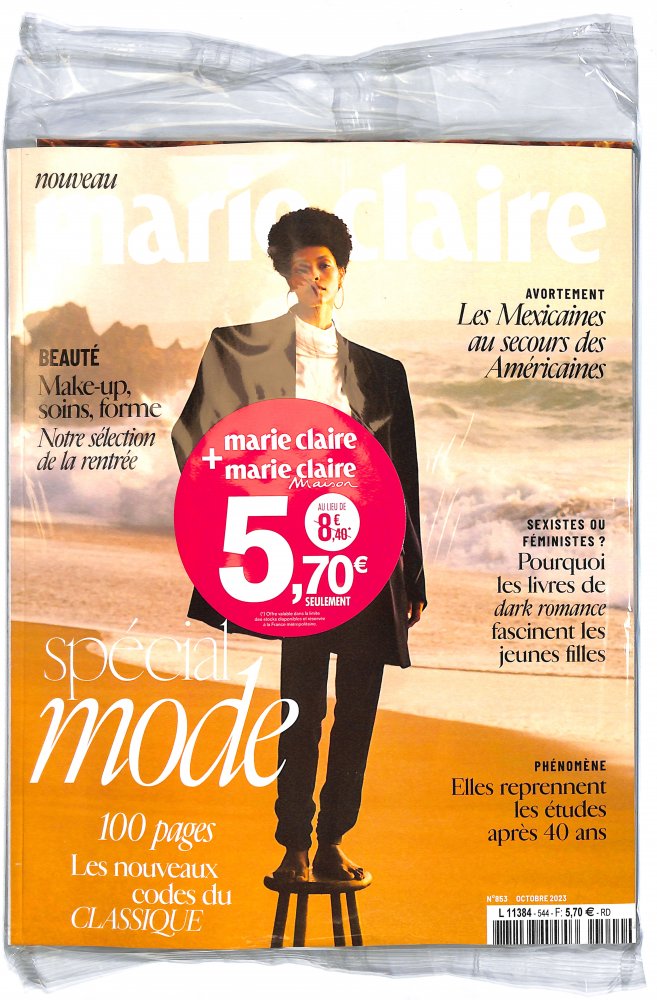 Numéro 544 magazine Marie Claire + Marie Claire Maison