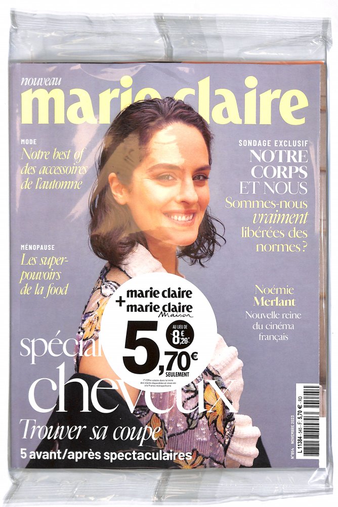 Numéro 545 magazine Marie Claire + Marie Claire Maison