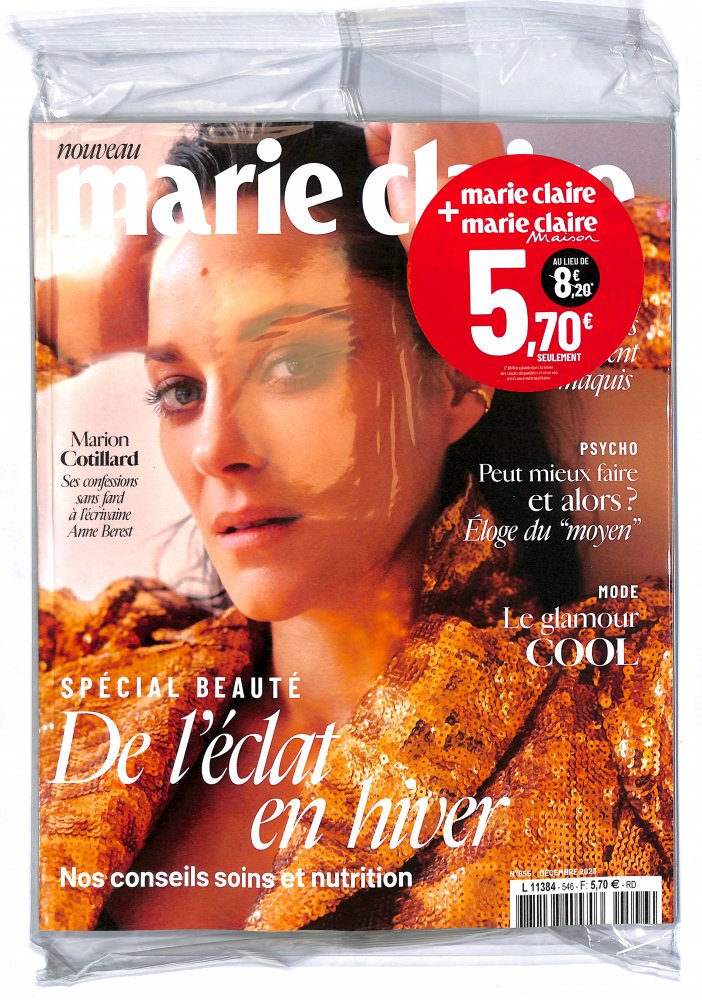 Numéro 546 magazine Marie Claire + Marie Claire Maison