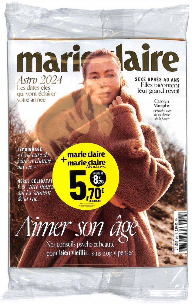 Numéro 547 magazine Marie Claire + Marie Claire Maison