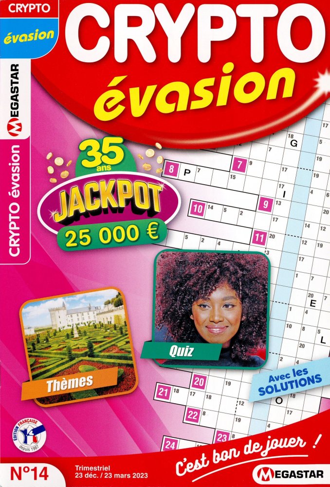 Numéro 14 magazine MG Crypto Évasion