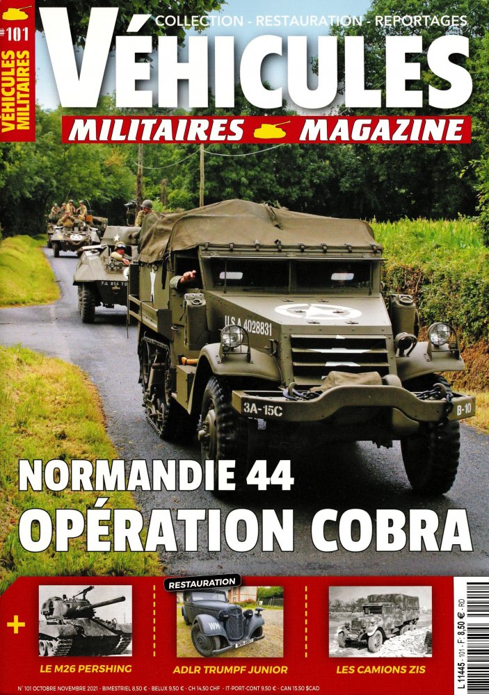Numéro 101 magazine Véhicules Militaires Magazine