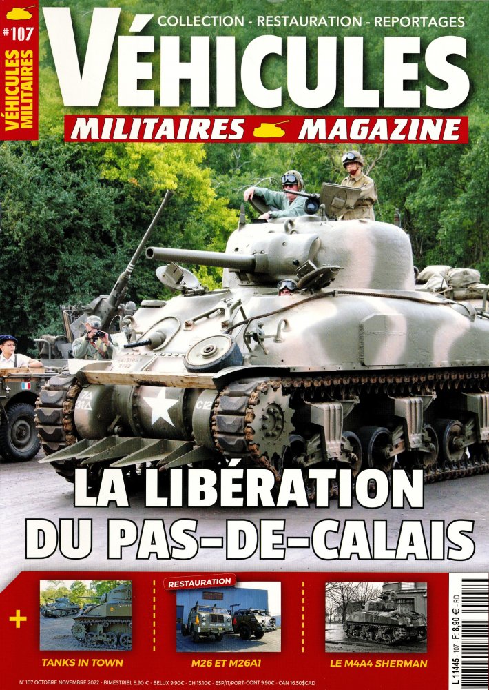 Numéro 107 magazine Véhicules Militaires Magazine