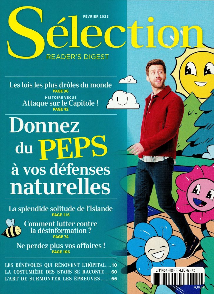 Numéro 885 magazine Séléction Reader Digest