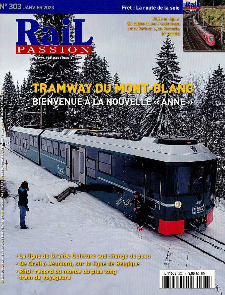 Numéro 303 magazine Rail Passion