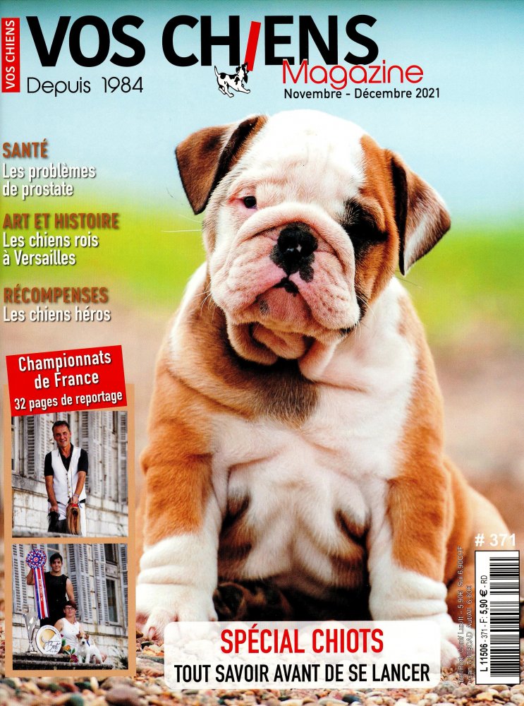 Numéro 371 magazine Vos Chiens Magazine