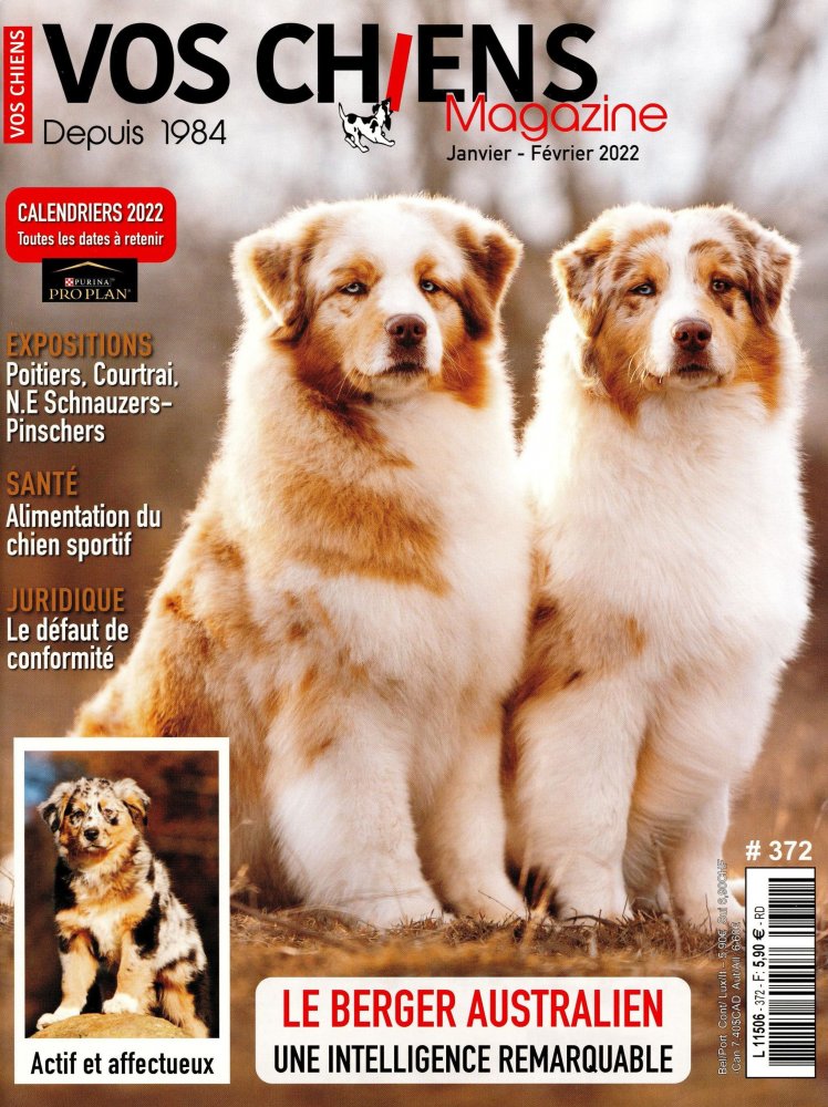 Numéro 372 magazine Vos Chiens Magazine