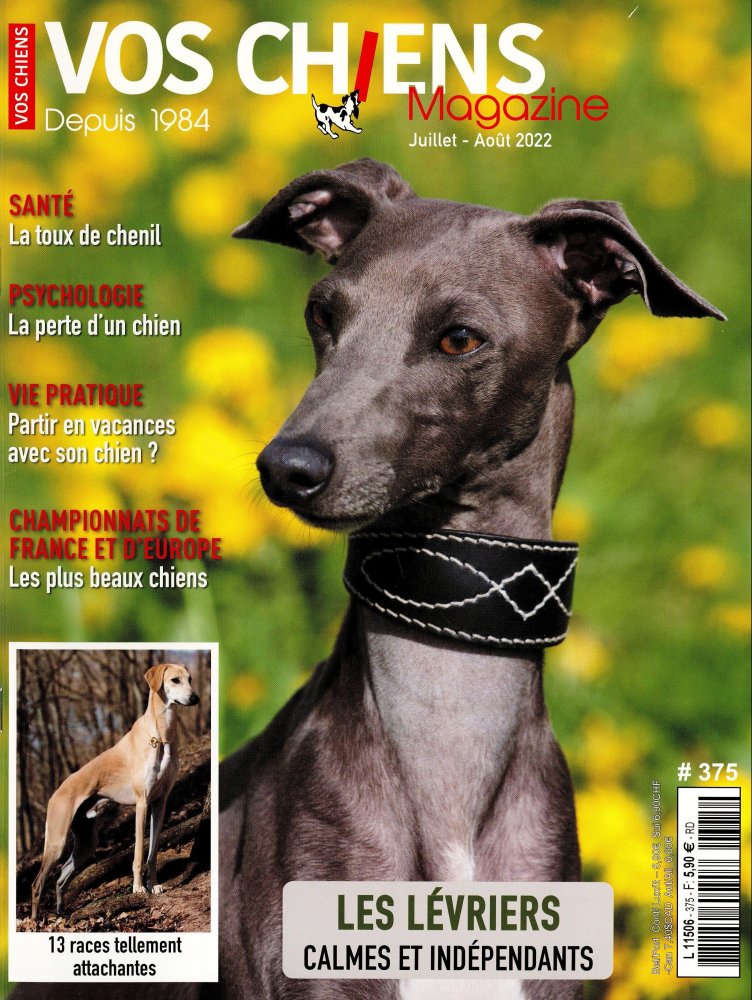 Numéro 375 magazine Vos Chiens Magazine