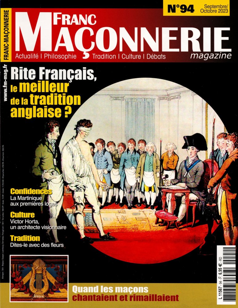 Numéro 94 magazine Franc Maçonnerie Magazine
