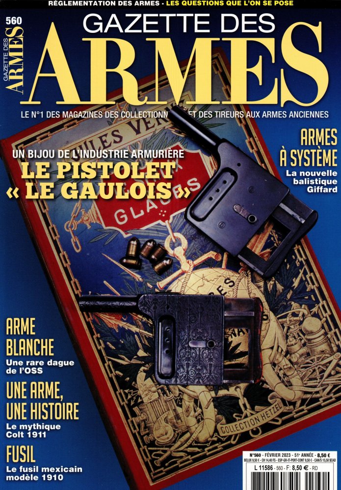 Numéro 560 magazine Gazette des Armes