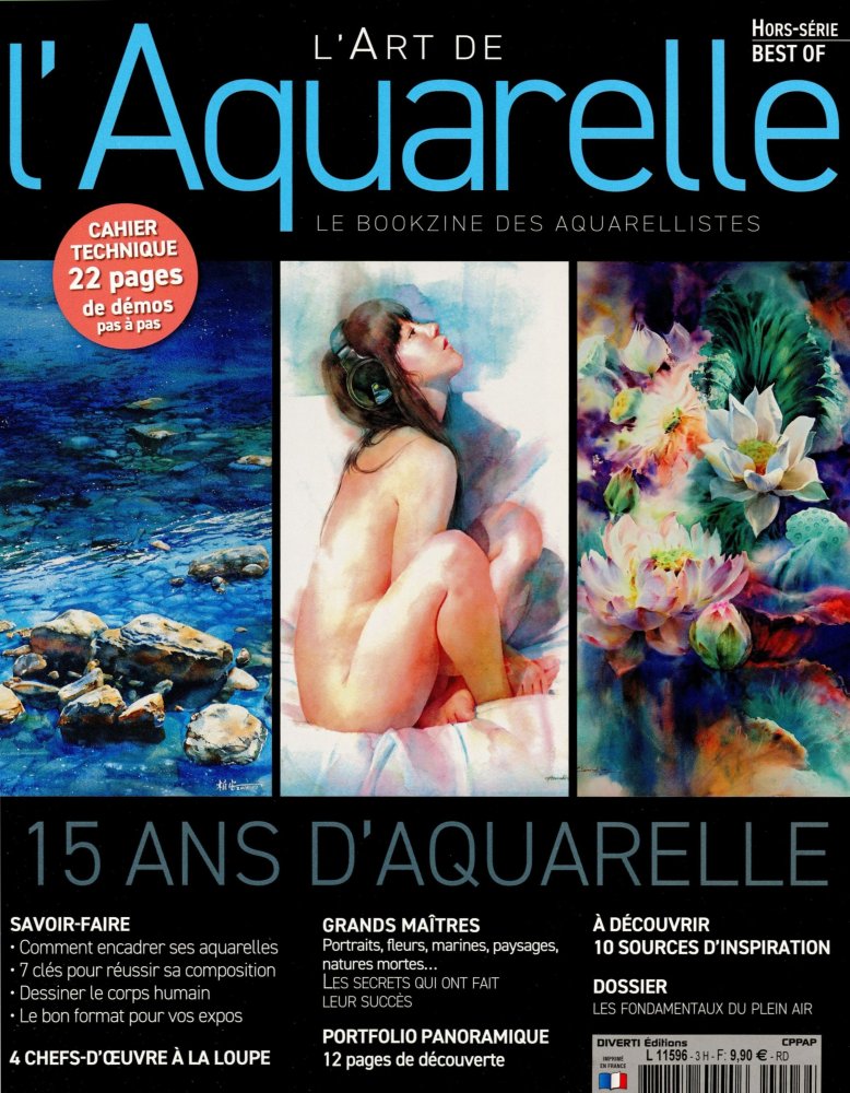 Numéro 3 magazine L'Art De L'Aquarelle Hors-Série
