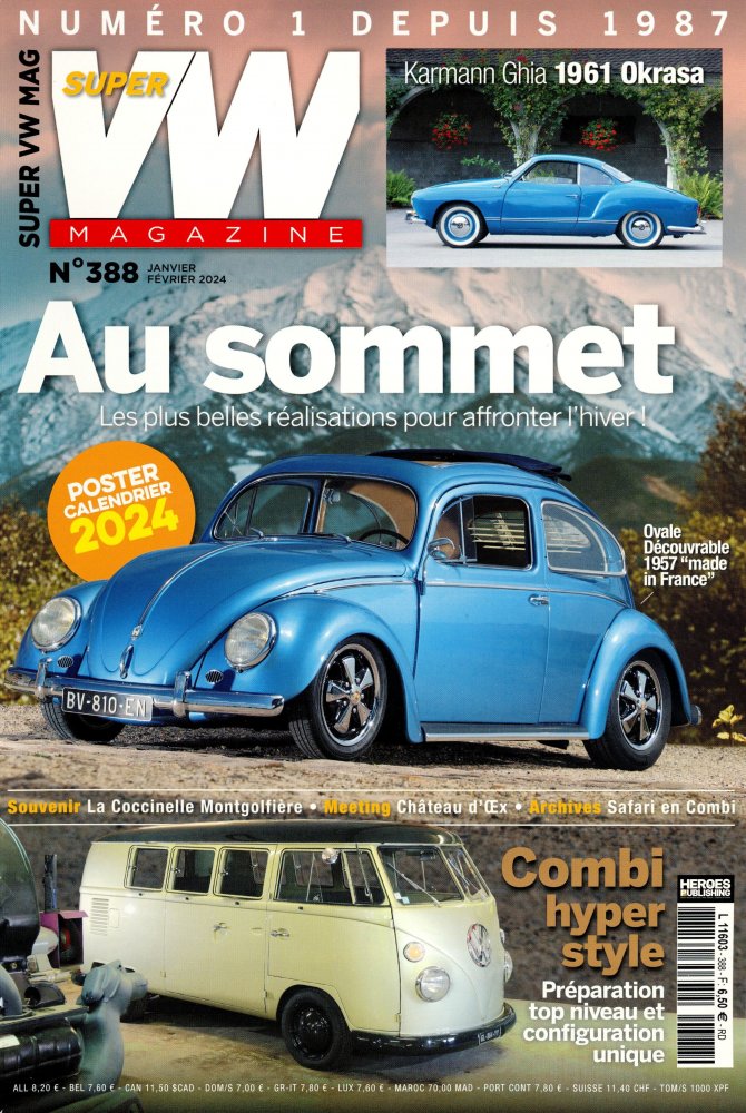 Numéro 388 magazine Super VW Magazine