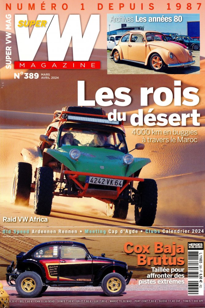 Numéro 389 magazine Super VW Magazine