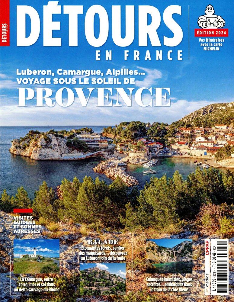 Numéro 253 magazine Détours en France