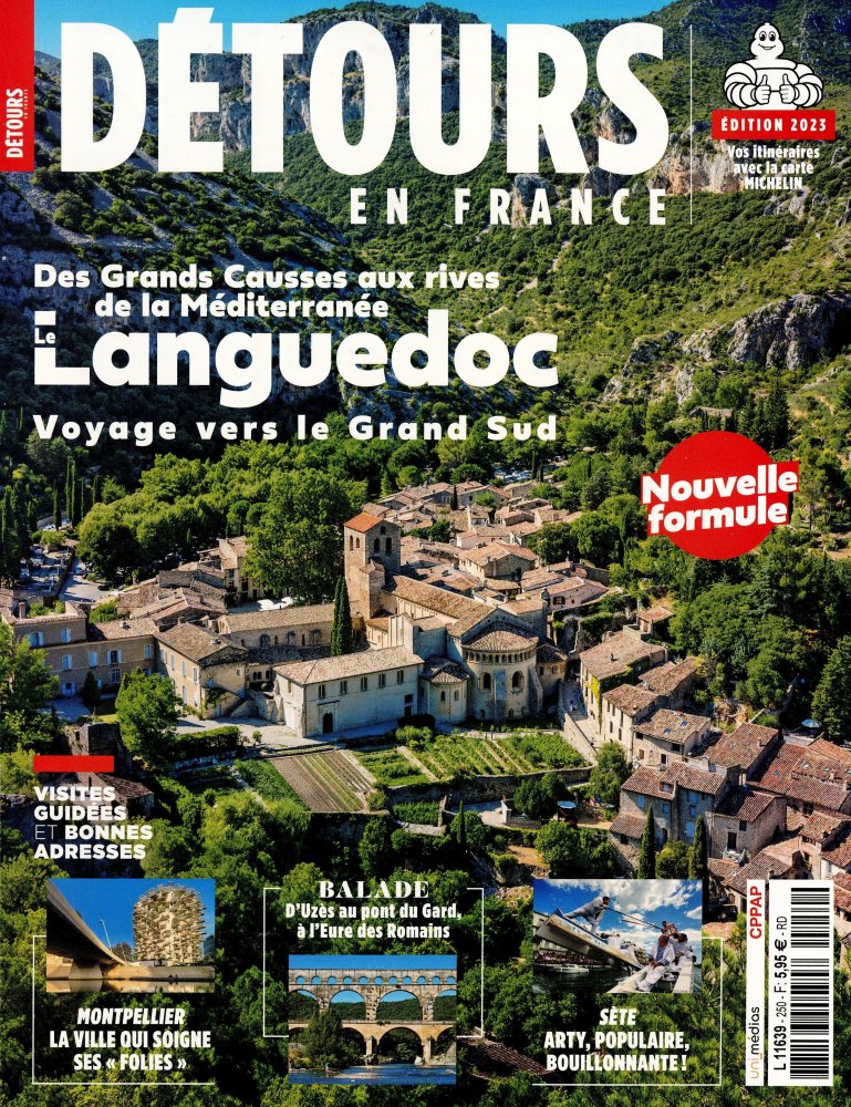 Numéro 250 magazine Détours en France