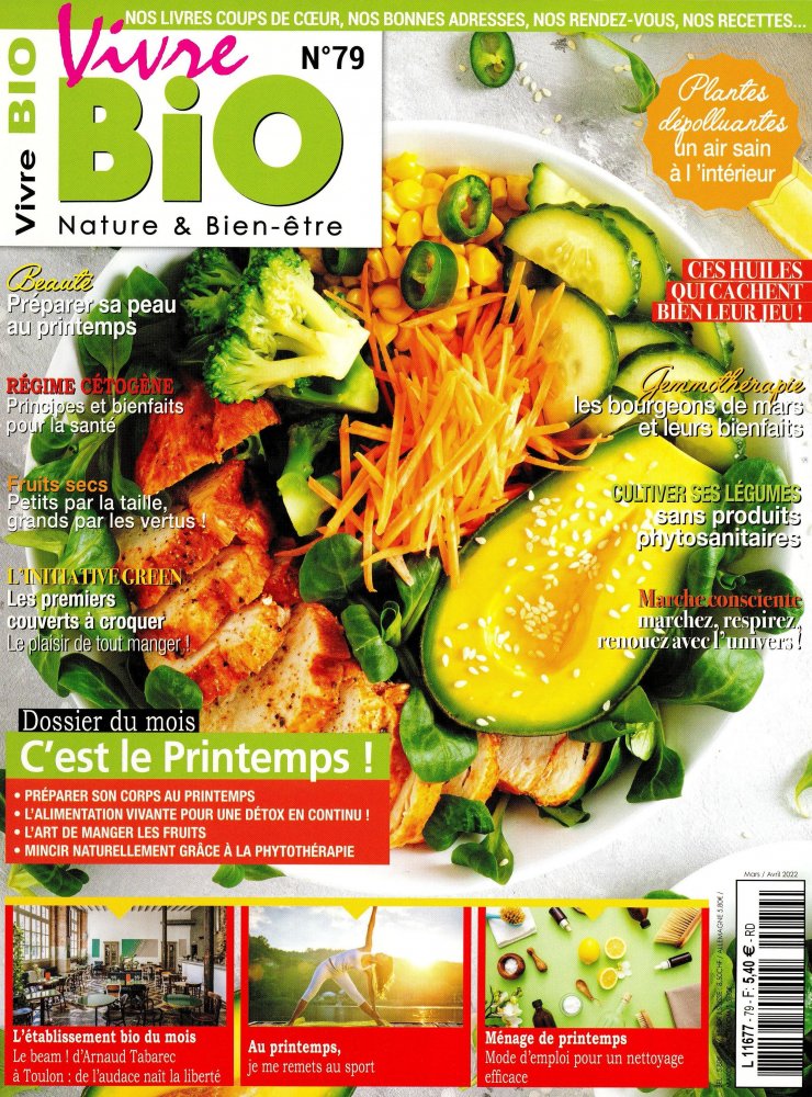 Numéro 79 magazine Vivre Bio
