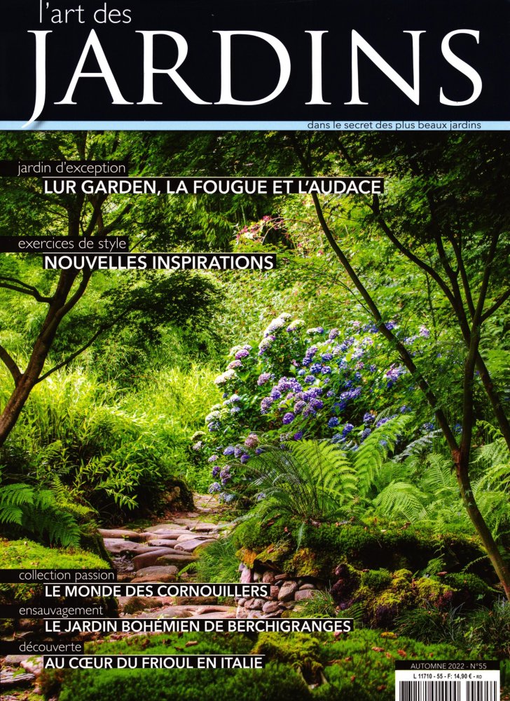 Numéro 55 magazine L'Art des Jardins